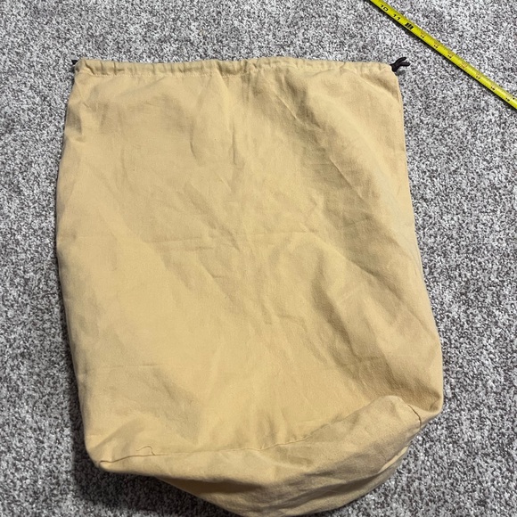 Louis Vuitton Authentic Beige Dust Bag Drawstring Storage Pouch - Picture 4 of 11
